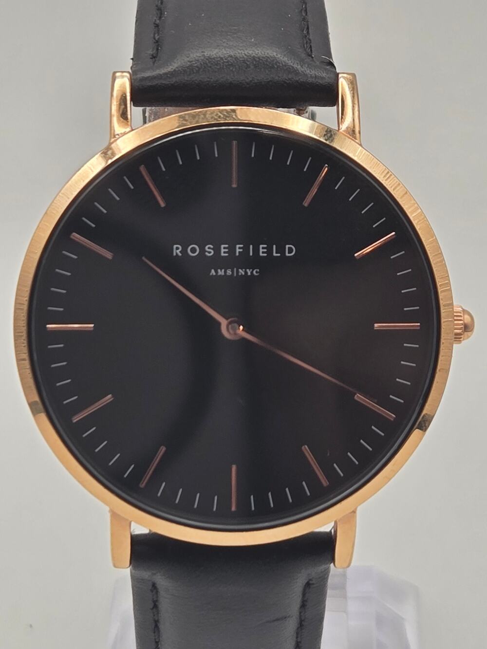 Rosefield Bowery Watch Stainless Steel Minimalist Quartz Timepiece Classic